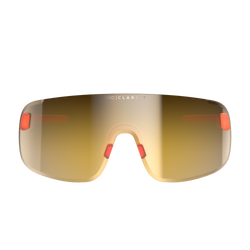 Okulary POC Elicit Fluo. Orange Translucent/Clarity Road/Partly Sunny Gold