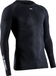 Koszulka termoaktywna X-bionic Energy Accumulator 4.0 Shirt LG SL Men Opal Black/Arctic White - 2024/25