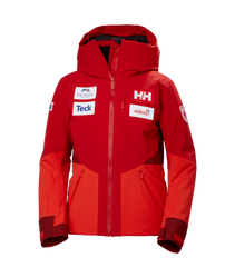 Helly Hansen Kurtka Damska Kvitfjell Race Insulated Jacked/Aca Red - 2025/26