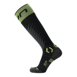 Skarpety narciarskie UYN Man Ski One Merino Socks Black/Lime - 2025/26