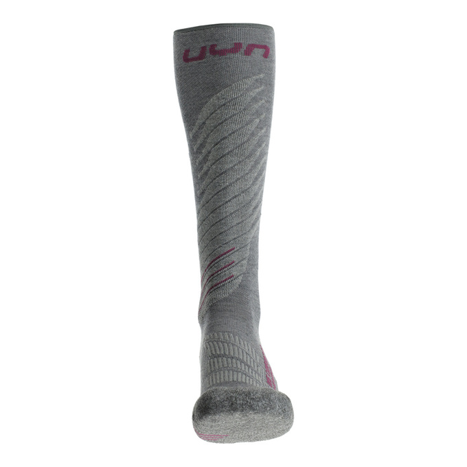 Skarpety narciarskie UYN Woman Ski One Comfort Fit Grey/Purple - 2025/26