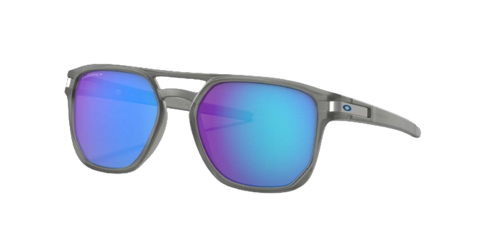 Okulary Oakley Latch Beta Prizm Sapphire Polarized Lenses / Matte Grey Ink Frame