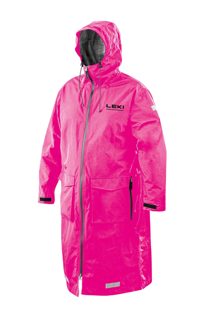 Płaszcz trenerski LEKI Rain Coat WCR Pro Pink - 2025/26