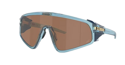 Okulary OAKLEY Latch Panel Kylian Mbappé Signature Series Prizm Tungsten Lenses / Transparent Stonewash Frame