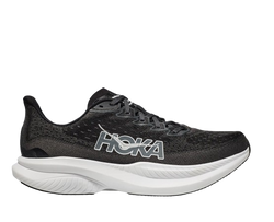 Man Schuhe Hoka Mach 6 Black/White