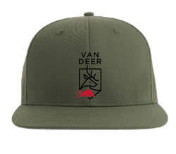 Kappe Van Deer Classic Flat Cap Khaki - 2024/25