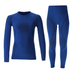 Odzież termoaktywna UYN Junior Visyon 2.0 Uw Set (Shirt Lg. sl./pants Long) Royal Blue - 2025/26