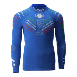 Koszulka termoaktywna UYN Natyon 3.0 Junior Italy UW Shirt LG SL Turtle Neck - 2025/26