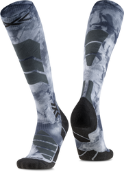 Skisocken X-socks SKI EXPERT WILD OTC TIEDYE X BLACK/X WHITE - 2025/26