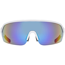 Sonnenbrille Uvex Sportstyle 227 White Mat/Mirror Blue - 2023