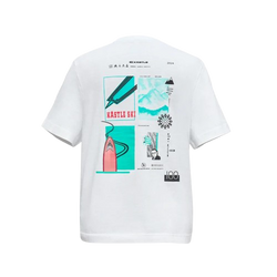 T-Shirt Kastle Logo-T 100 Women White - 2024/25