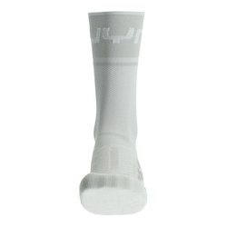 Radsocken UYN Woman Cycling One Light White/Silver- 2023