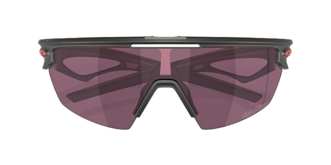 Sunglasses OAKLEY Sphaera Troy Lee Designs Mette Olive Ink Frame/Prizm Road Black Lenses