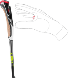 Kije Nordic Walking LEKI Traveller Alu