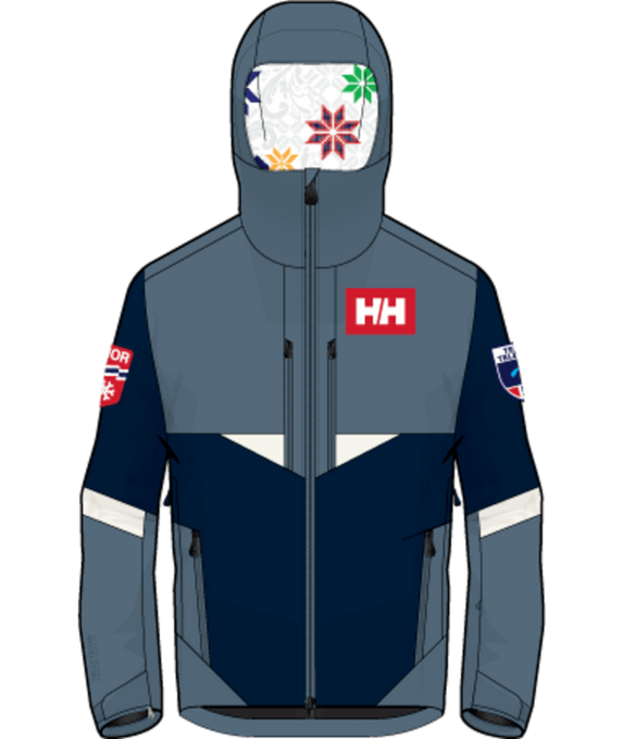 Helly Hansen Kurtka Kvitfjell Race Ins Jacket/Navy Washed NSF Replica - 2025/26
