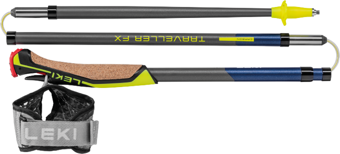Kije Nordic Walking LEKI Traveller FX.One Carbon
