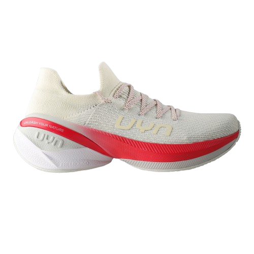 Buty Damskie UYN Lockie Woman Shoes Red Sole Off White