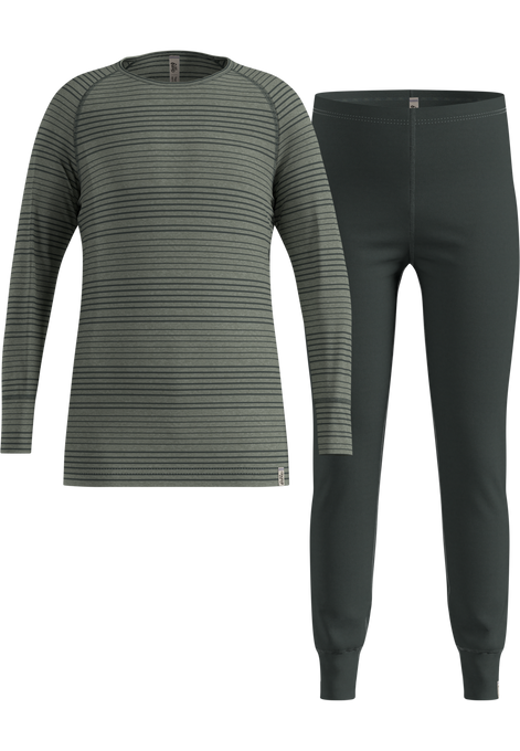 Bielizna termoaktywna Odlo Active Warm Set Long Junior Urban Chic - 2025/26