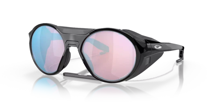 Sunglasses OAKLEY Clifden Polished Black Frame/Prizm Snow Sapphire Lenses 