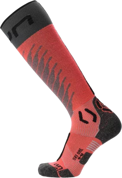 Skarpety narciarskie UYN Woman Ski One Merino Pink/Black - 2025/26