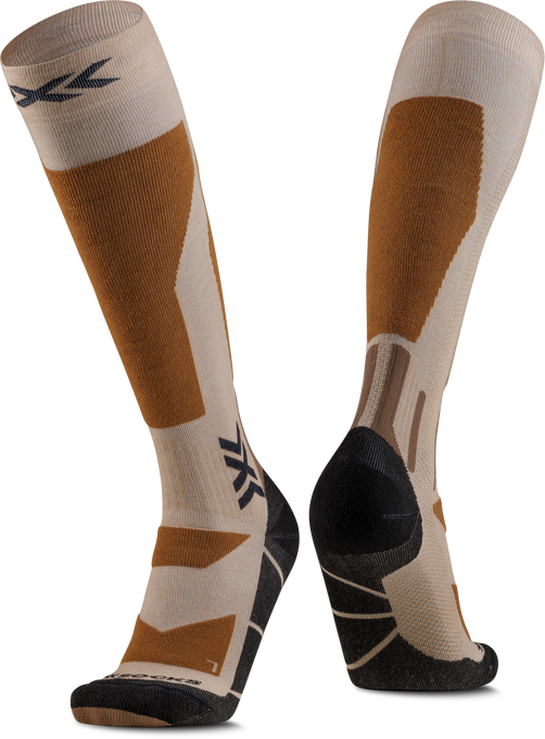 Skarpety X-SOCKS SNOWBOARD DISCOVER OTC SAND/DARK SAND - 2025/26