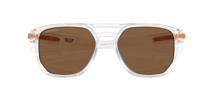 Okulary OAKLEY Latch Beta Introspect Collection Prizm Bronze Lenses / Matte Clear Frame