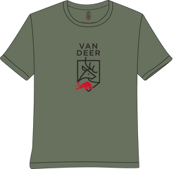 Koszulka Van Deer T-Shirt Jr Khaki - 2024/25