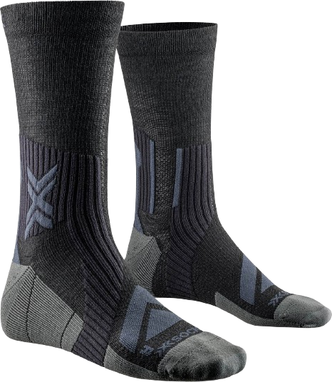 Skarpety rowerowe X-SOCKS Bike Expert Merino Black/Charcoal - 2024