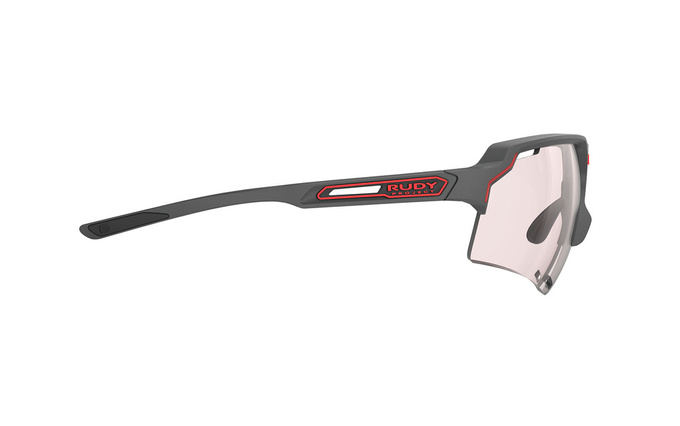 Okulary Rudy Project DELTABEAT CHARCOAL MATTE - Multilaser Red