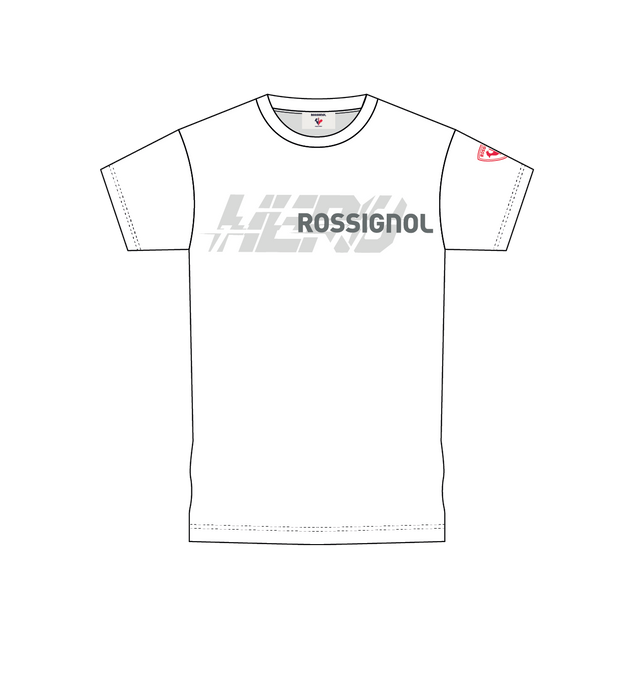 Koszulka Rossignol New Hero Graphic Tee White - 2024/25