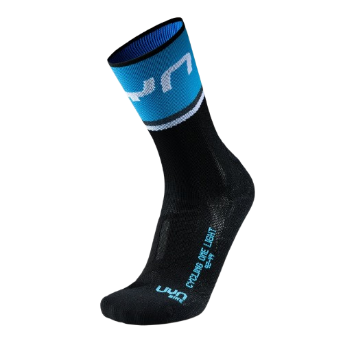 Skarpety trekkingowe UYN Man Cycling One Light Socks  Black/Cobal Blue
