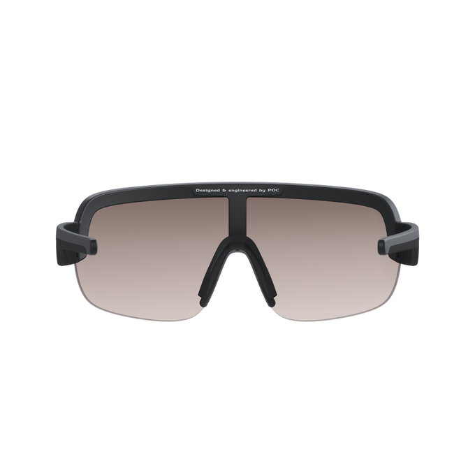 Sonnenbrille POC Aim Uranium Black/Clarity Trail/Partly Sunny Light Silver