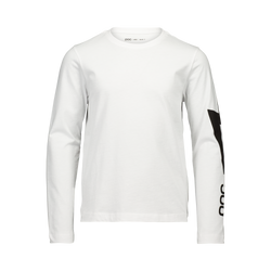Koszulka POC L/S Tee Jr Blixten White - 2025/26