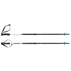 Kije skitourowe HEAD Supershape Team Adjustable White/Black/Speed Blue - 2024/25