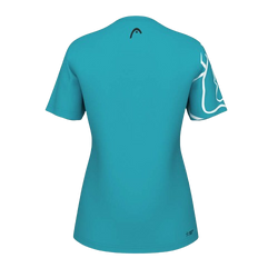Koszulka HEAD WCR T-Shirt Women Blue - 2024/25