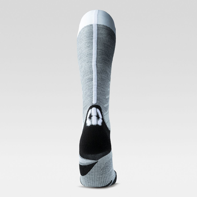 Skarpety narciarskie UYN Man Ski One Merino Socks Grey Melange/White - 2025/26