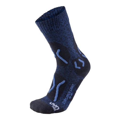 Outdoor Socks UYN Trekking Explorer Light Man Dark Blue/Indigo