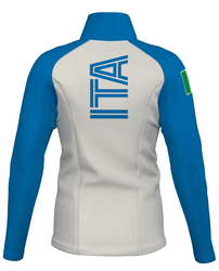 Bluza polarowa Kappa 6CENTO 687BK ITA White Coconut/Blue - 2024/25