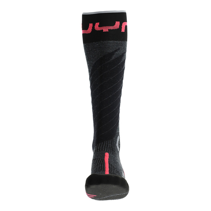 Skarpety narciarskie UYN Woman Ski One Merino Anthracite/Pink - 2025/26