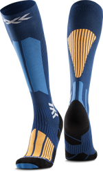 Skisocken X-Socks Ski Perform OTC WMN X Marine/Orange - 2025/26