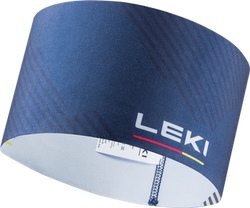 Stirnband LEKI XC Headband Blue/White/Grey
