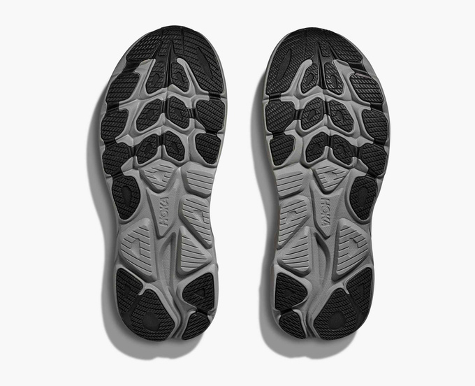 Buty męskie Hoka Clifton 10 Black/Galactic Grey