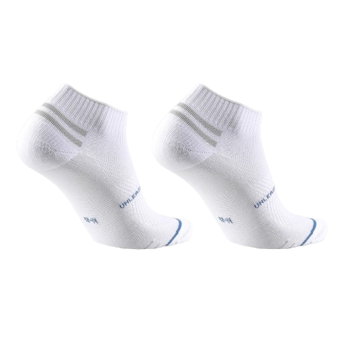 Outdoor Socks UYN Unisex All Round Low Cut 2Pack White/White
