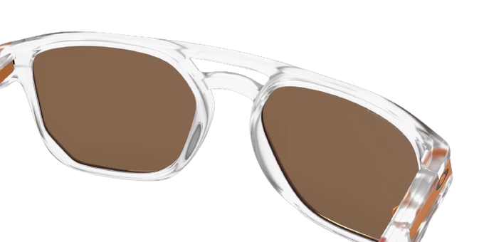 Okulary OAKLEY Latch Beta Introspect Collection Prizm Bronze Lenses / Matte Clear Frame