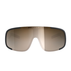 Sonnenbrille POC Aspire Wide Fit Uranium Black Lenses/Clarity Trail Partly Sunny Silver Lenses 