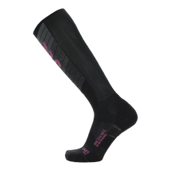 Ski socks UYN Woman Ski Evo Race One Black/Purple - 2025/26