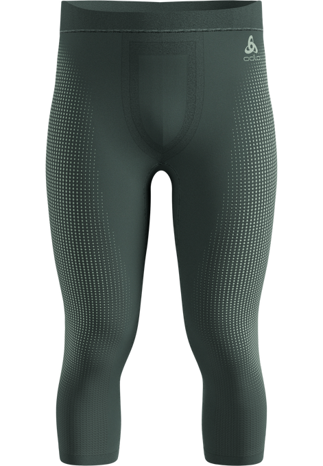 Leginsy termoaktywne Odlo Perfomance Warm BL Bottom 3/4 Man Urban Chic - 2025/26