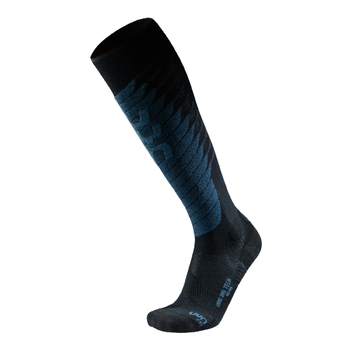 Skarpety narciarskie UYN Man Ski One Biotech Black/Blue - 2025/26