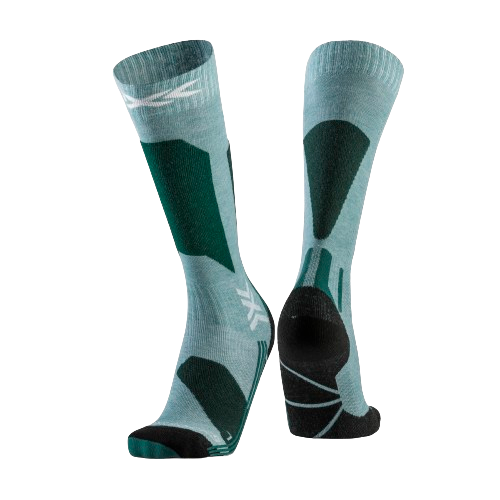 Skarpety X-socks Ski Discover OTC WMN Sage Green/English Lawn - 2025/26