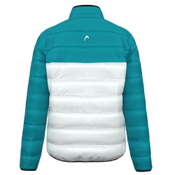 Kurtka puchowa HEAD Race Kinetic Jacket Men Blue/White - 2025/26
